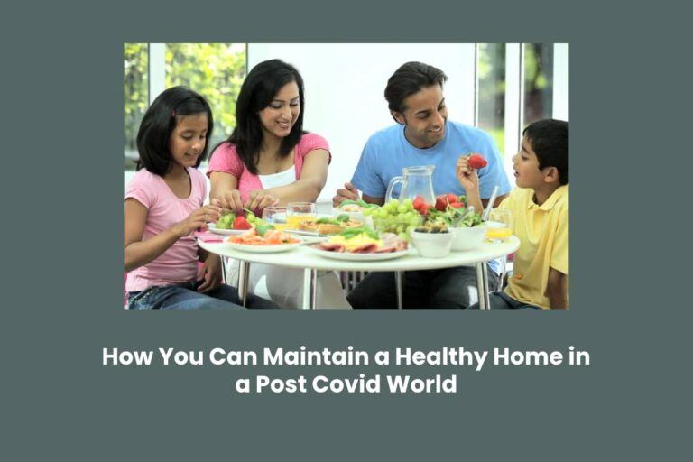 How You Can Maintain a Healthy Home in a Post Covid World