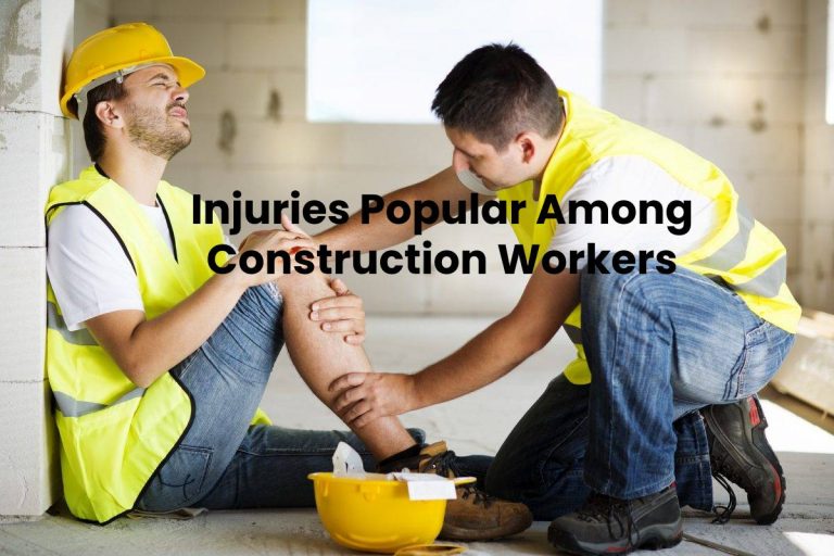 Injuries Popular Among Construction Workers